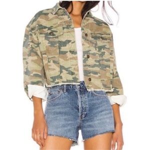 Free people camp denim jacket